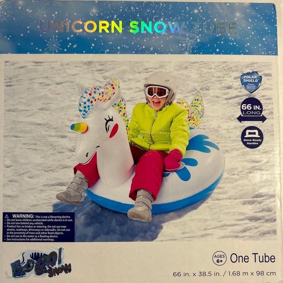 Unicorn snow tube - Picture 8 of 9